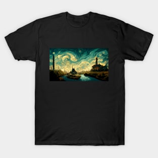 The Sky of Vincent Van Gogh (day15） T-Shirt